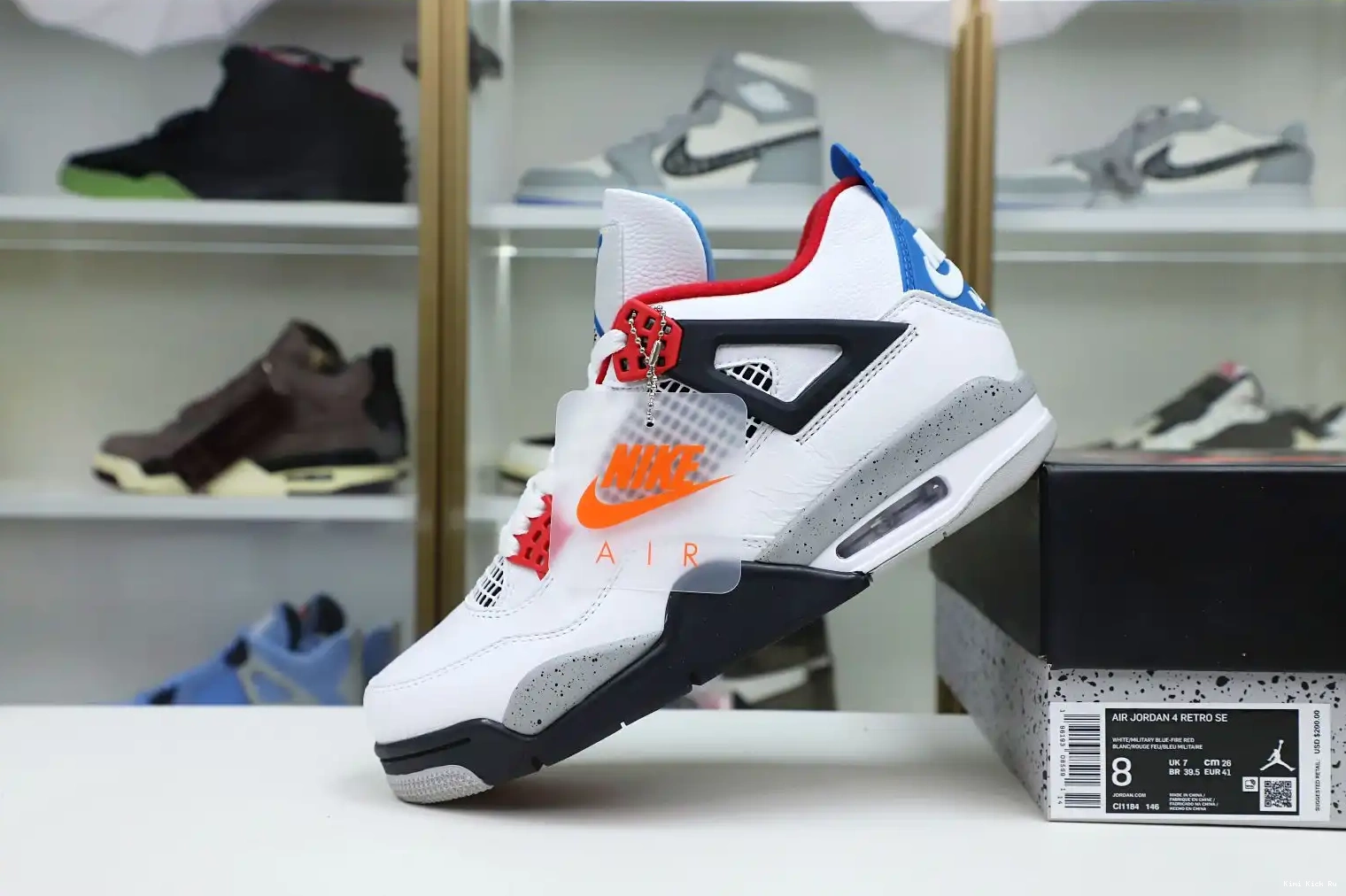 retro Kimikick Jordan4 Jordan the4 Air what se 0728